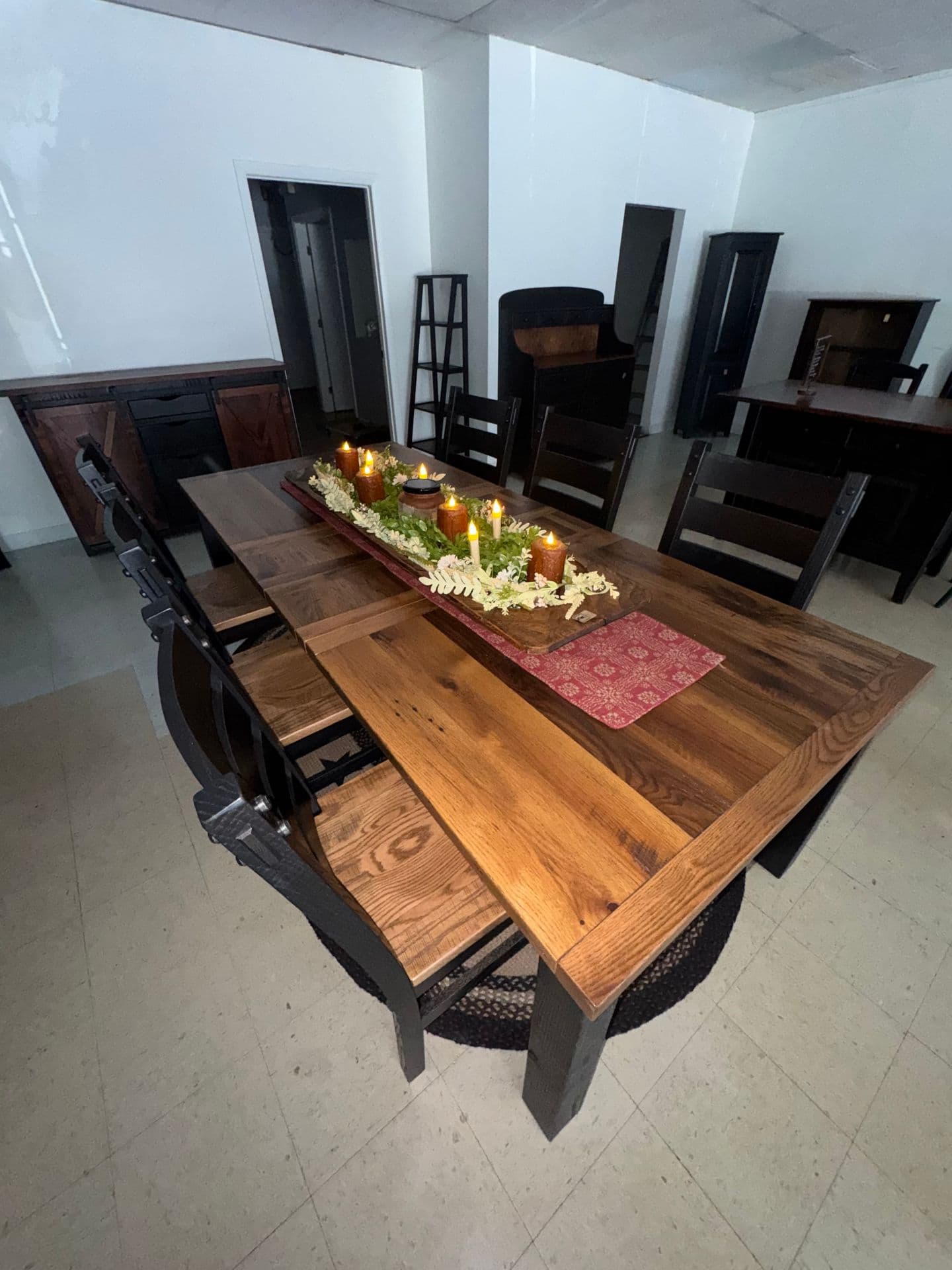 Rustic Harvest Dining Table