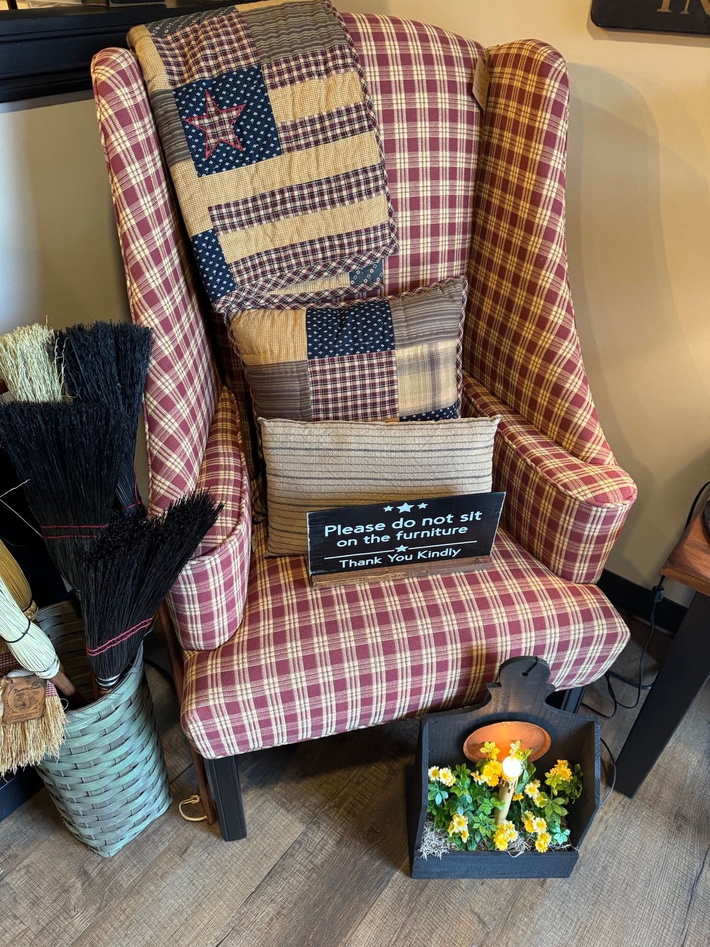 Primitive Upholstered Furniture